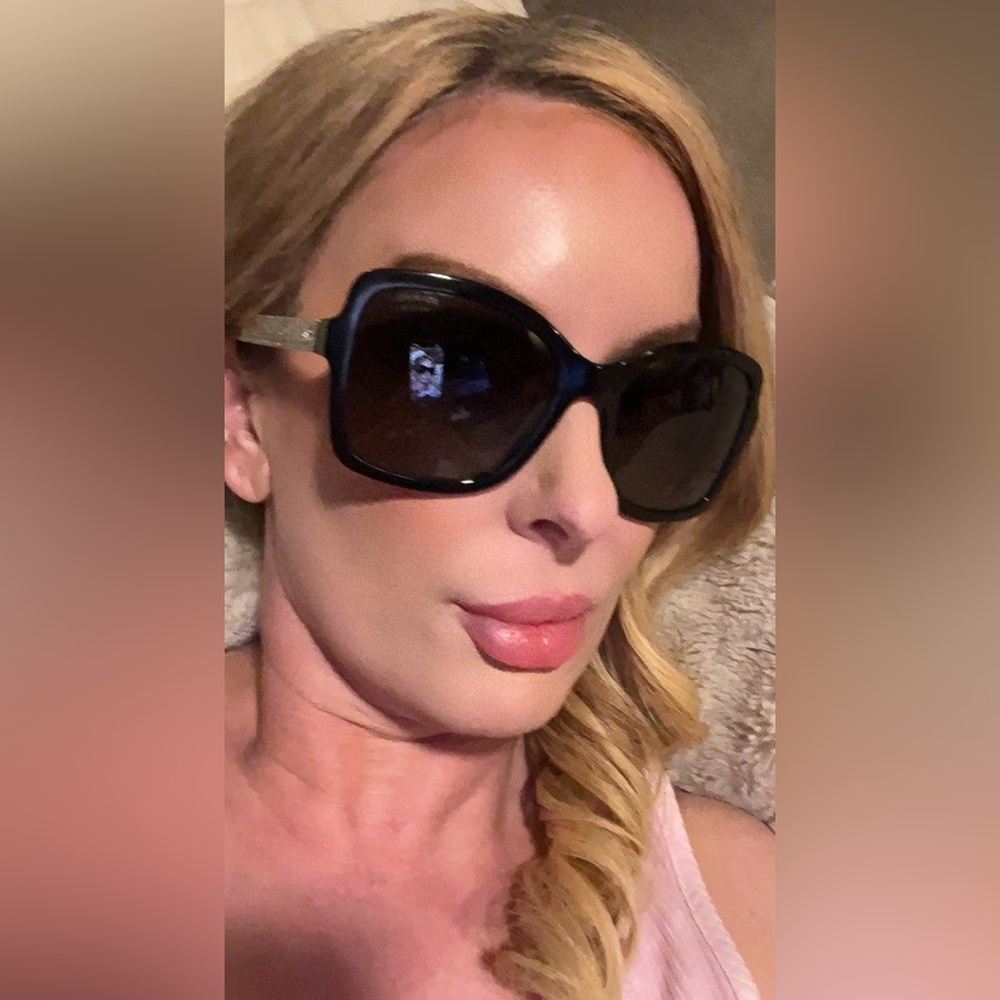 Chanel | Women’s Black Acetate Sunglasses Eye Protection - Picture 9 of 10